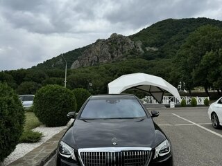 2018 Mercedes-Benz Maybach S-Класс 560 I (X222) Рестайлинг, чёрный, 5250000 рублей, вид 1