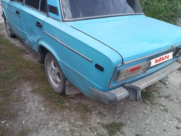 1985 Lada (ВАЗ) 2106, голубой - вид 3