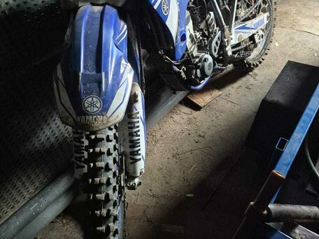 2005 Yamaha YZ250F, синий, 250000 рублей, вид 4
