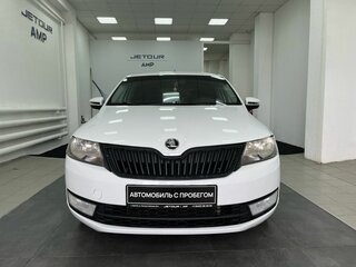 2014 Skoda Rapid I, белый, 645000 рублей, вид 2