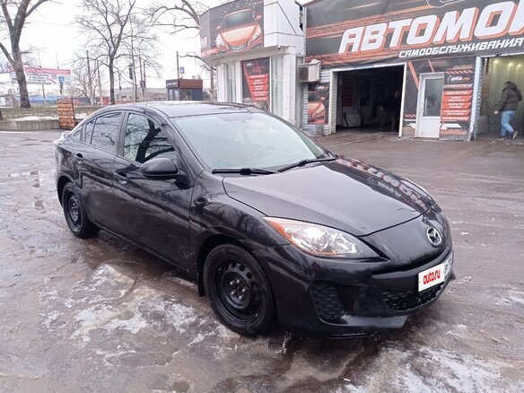 2013 Mazda 3 II (BL) Рестайлинг, чёрный, 800000 рублей - вид 1