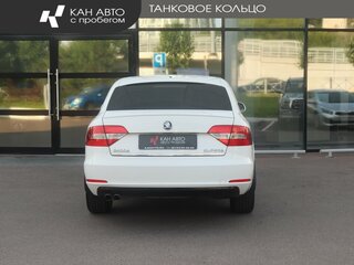 2014 Skoda Superb DSG II Рестайлинг, белый, 1072000 рублей, вид 4