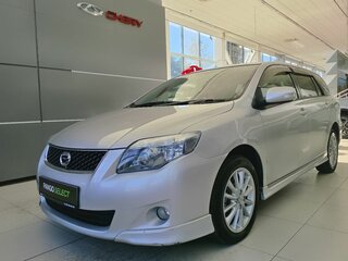 2009 Toyota Corolla Fielder X (E140, E150) Рестайлинг, серебристый, 899000 рублей, вид 1