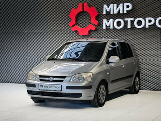 2004 Hyundai Getz I, серебристый, 399000 рублей, вид 1