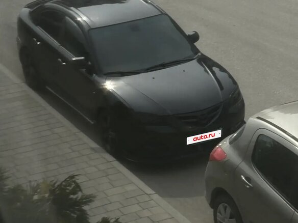 2007 Mazda 3 I (BK) Рестайлинг, чёрный, 1000000 рублей - вид 1