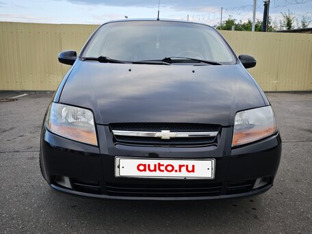 2007 Chevrolet Aveo I, чёрный, 280000 рублей, вид 3