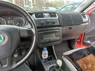2008 Skoda Fabia II, оранжевый, 330000 рублей, вид 5