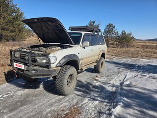 1992 Toyota Land Cruiser 80 Series, серый, 1800000 рублей, вид 2