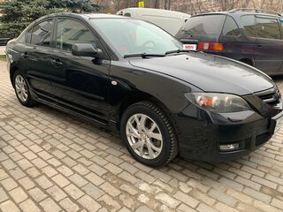 2008 Mazda 3 4-speed I (BK) Рестайлинг, чёрный, 700000 рублей, вид 2