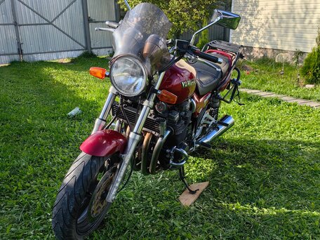 1994 Yamaha XJR1200, красный, 250000 рублей, вид 2