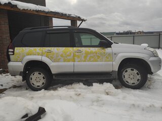 2005 Toyota Land Cruiser Prado 4-speed 120 Series, серебристый, 1500000 рублей, вид 5