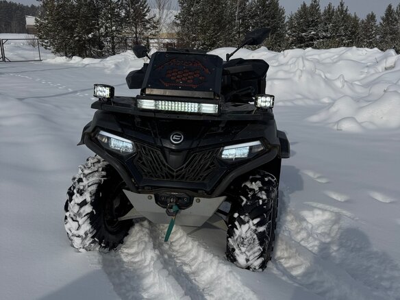 2023 CFMoto CFORCE 600 Advanced EPS, чёрный, 920000 рублей - вид 5