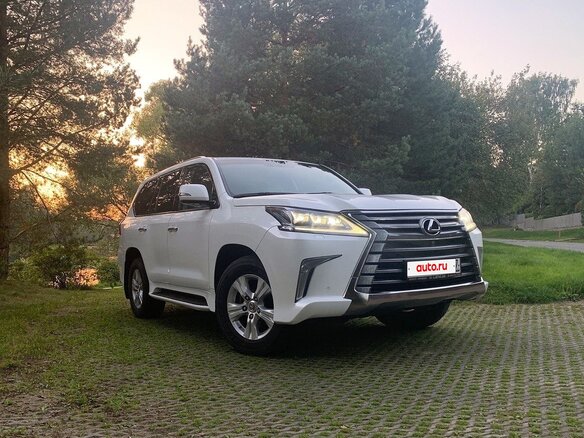 2016 Lexus LX 450d III Рестайлинг 2, белый, 5950000 рублей - вид 6