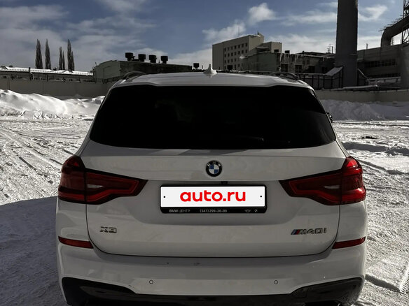 2018 BMW X3 M40i III (G01), белый, 4550000 рублей - вид 12