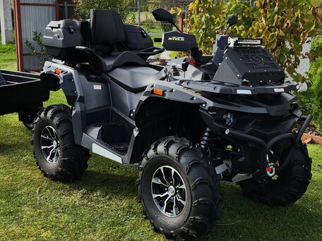 2022 Stels ATV-850 Guepard Trophy, чёрный, 1000000 рублей, вид 2