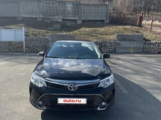 2014 Toyota Camry US Market VII (XV50) Рестайлинг, чёрный, 2250000 рублей, вид 5