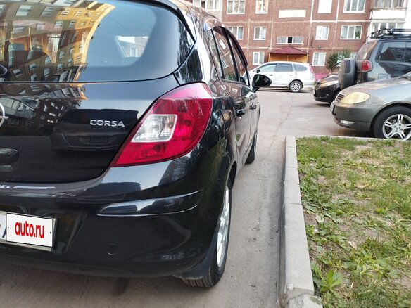 2008 Opel Corsa D, чёрный, 420000 рублей - вид 12