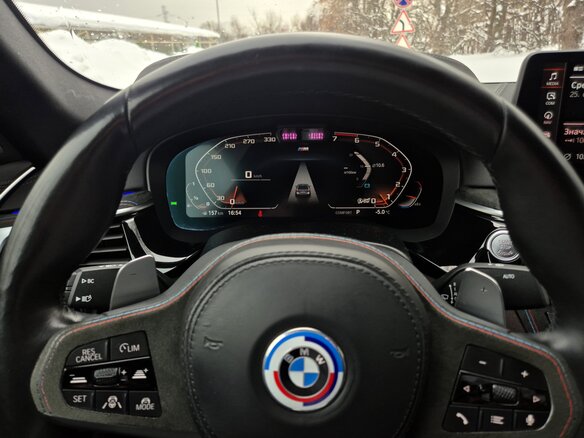 2022 BMW 5 серии 530i xDrive VII (G30/G31/G38) Рестайлинг, синий, 5500000 рублей - вид 10