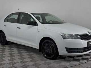 2017 Skoda Rapid I, белый, 910000 рублей, вид 4