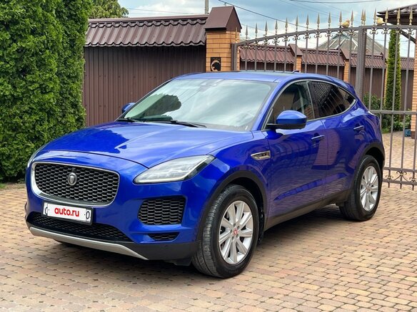 2019 Jaguar E-Pace I, синий - вид 2