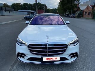2020 Mercedes-Benz S-Класс 500 Long 4MATIC VII (W223), белый, 8800000 рублей, вид 2