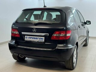 2010 Mercedes-Benz B-Класс 200 I (W245) Рестайлинг, чёрный, 1225000 рублей, вид 4
