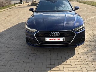 2020 Audi A7 55 TFSI II (4K), синий, 5750000 рублей, вид 3