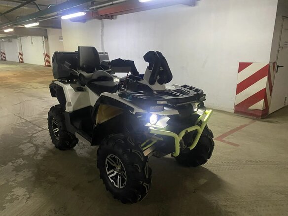 2016 Stels ATV-800 Guepard Trophy, белый, 670000 рублей - вид 1