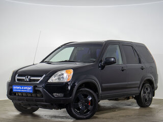 2003 Honda CR-V II, чёрный, 749000 рублей, вид 3