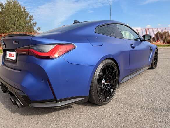 2022 BMW M4 Competition Package G82/G83, синий, 10850000 рублей - вид 10