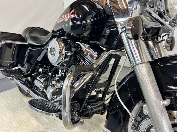 2004 Harley-Davidson Road King, чёрный, 490000 рублей - вид 9