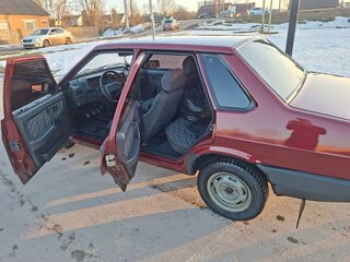 1995 Lada (ВАЗ) 21099, красный, 300000 рублей, вид 4