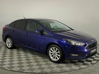 2017 Ford Focus III Рестайлинг, синий, 1050000 рублей, вид 4