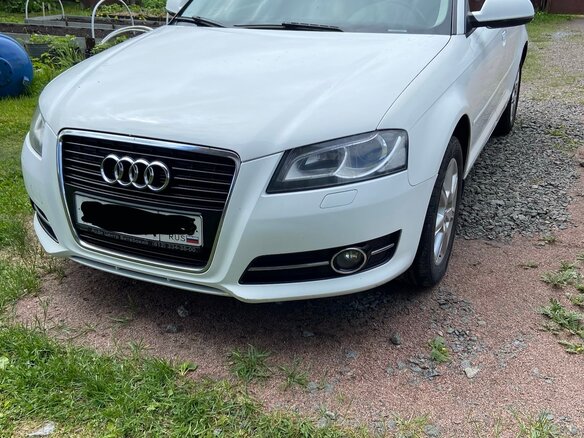 2011 Audi A3 II (8P) Рестайлинг 2, белый