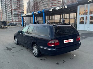 2002 Mercedes-Benz E-Класс 200 II (W210, S210) Рестайлинг, синий, 390000 рублей, вид 4