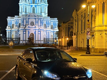 2012 Ford Focus III, чёрный, 775000 рублей, вид 3