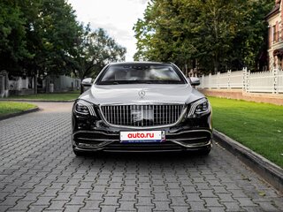 2016 Mercedes-Benz Maybach S-Класс 500 I (X222), чёрный, 11700000 рублей, вид 2