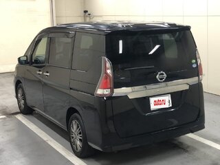2017 Nissan Serena V (C27), чёрный, 1356000 рублей, вид 4