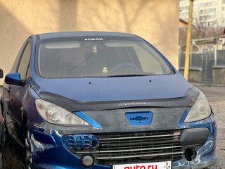 2006 Peugeot 307 I Рестайлинг, синий, 400000 рублей, вид 2