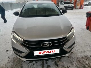 2024 Lada (ВАЗ) Vesta I Рестайлинг (NG), серебристый, 1450000 рублей, вид 3
