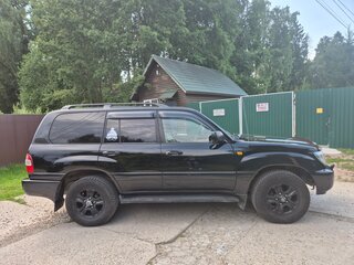 2006 Toyota Land Cruiser 100 Series Рестайлинг 2, чёрный, 2300000 рублей, вид 3