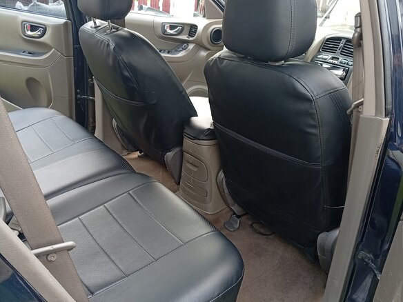 2004 Hyundai Santa Fe I, синий, 530000 рублей - вид 8
