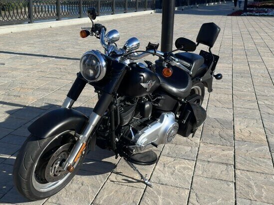 2014 Harley-Davidson Fat Boy, чёрный, 1350000 рублей - вид 10