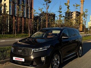 2019 Kia Sorento 8-speed III Prime Рестайлинг, коричневый, 2570000 рублей, вид 3