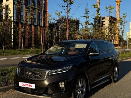 2019 Kia Sorento 8-speed III Prime Рестайлинг, коричневый, 2660000 рублей, вид 3