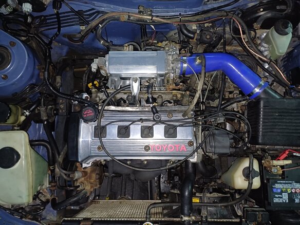 1994 Toyota Corolla VII (E100), фиолетовый, 260000 рублей - вид 8