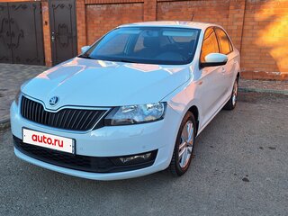 2019 Skoda Rapid I Рестайлинг, белый, 1575000 рублей, вид 3