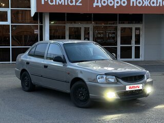 2008 Hyundai Accent ТагАЗ II, бежевый, 260000 рублей, вид 2