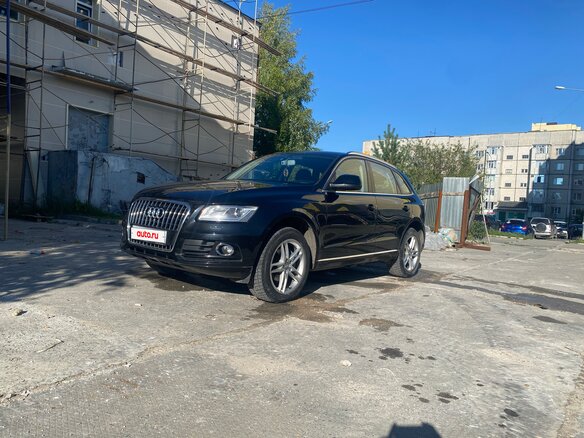 2012 Audi Q5 I (8R) Рестайлинг, чёрный - вид 5