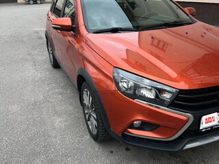 2018 Lada (ВАЗ) Vesta SW Cross I, оранжевый, 910000 рублей, вид 3